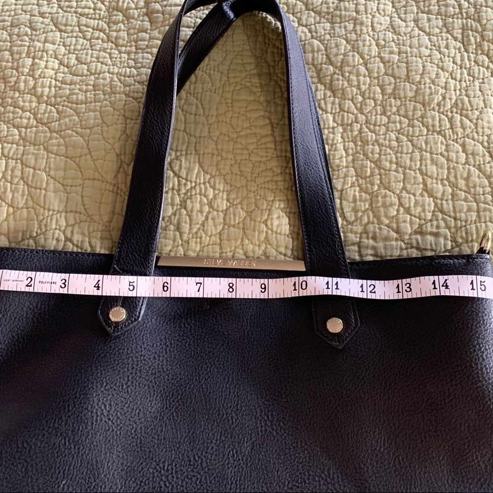Steve Madden Black Tote Bag - Picture 11 of 16